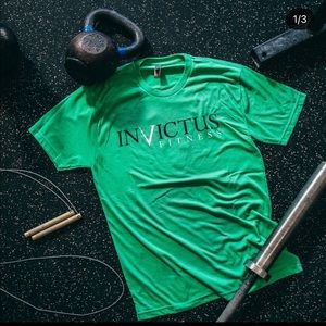 Invictus Green T-shirt CrossFit Weightlifting size XS